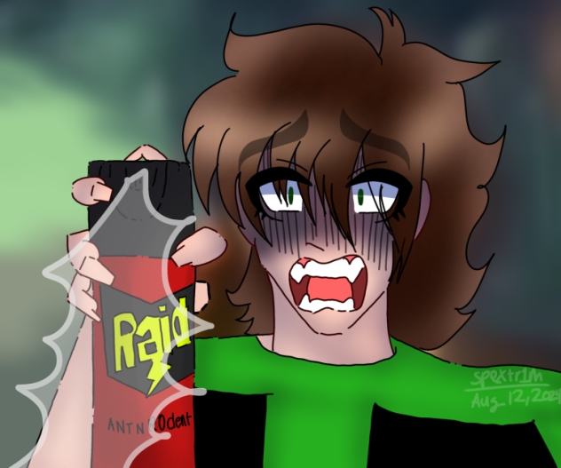 Ben Tennyson spraying