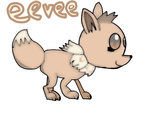 this is how good i draw eevee from Pokém