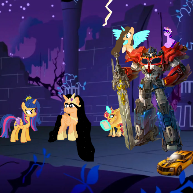 Mother and Princess Midnight fight