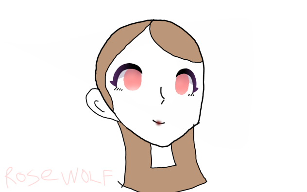 OMG I drew anime and in freedraw