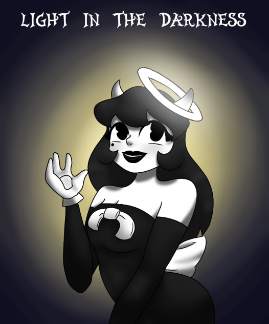 Alice angle in light in the darkness