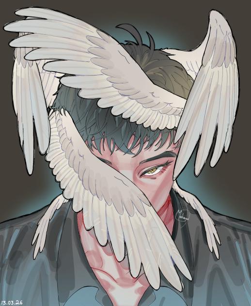 天使 - Angel (colored)