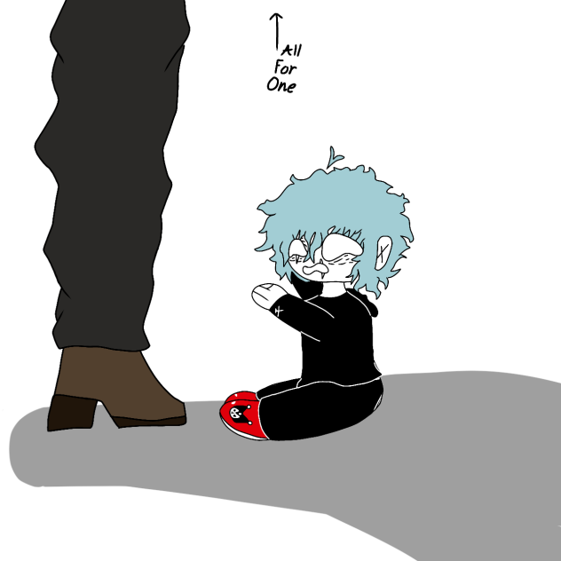 kid Shigaraki and dad AFO