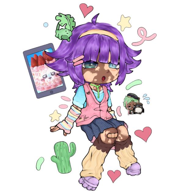Coloring gacha for fun