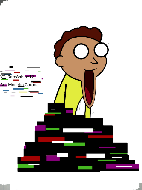 Pibby Morty (no me salió como quería 😢)