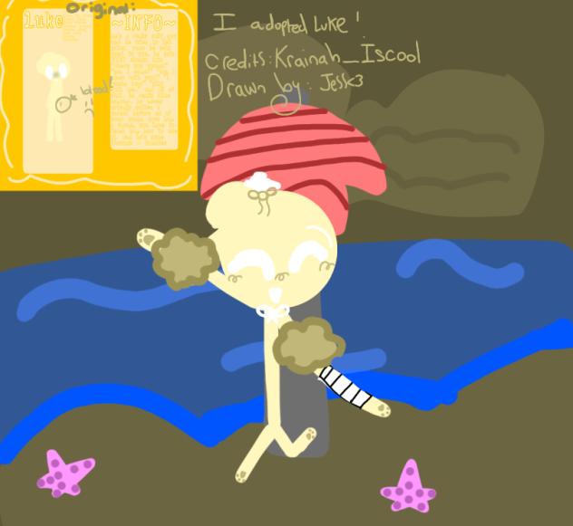 I adopted this lil guy - ibisPaint