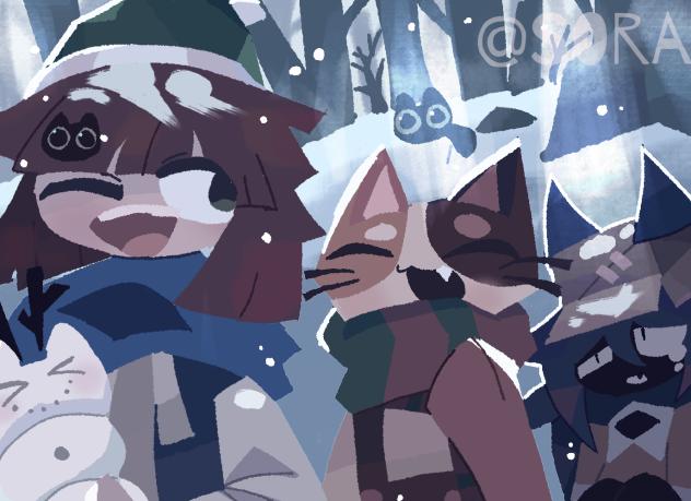 snowy forest❄