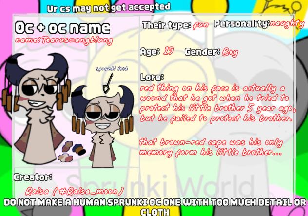 Sprunki oc cs