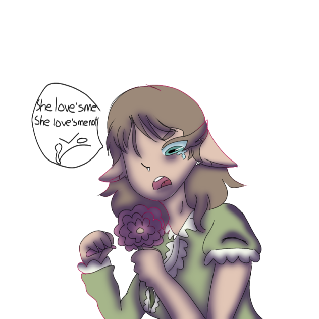 She loves me she loves me not