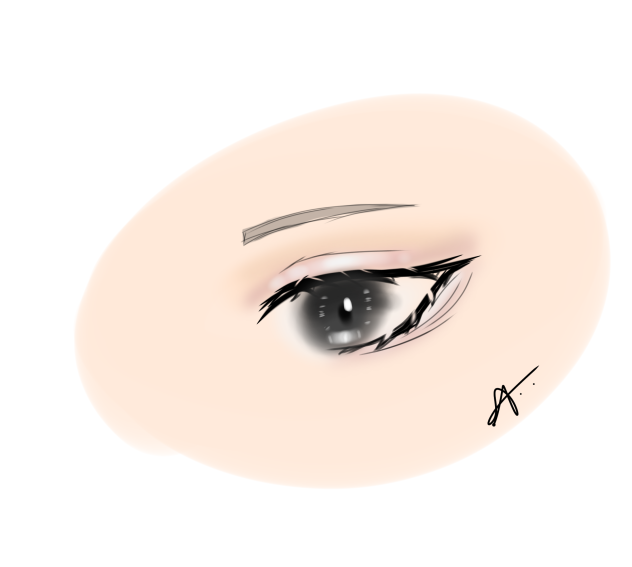 Eye shading 🌸 - ibisPaint