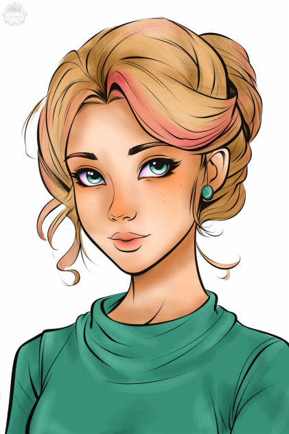 I painted with my graphics tablet