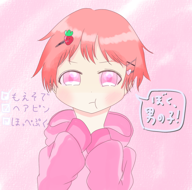 僕は男の子ですぅ～！