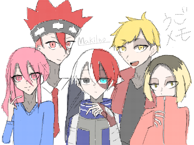 うごメモ風推し5人！！