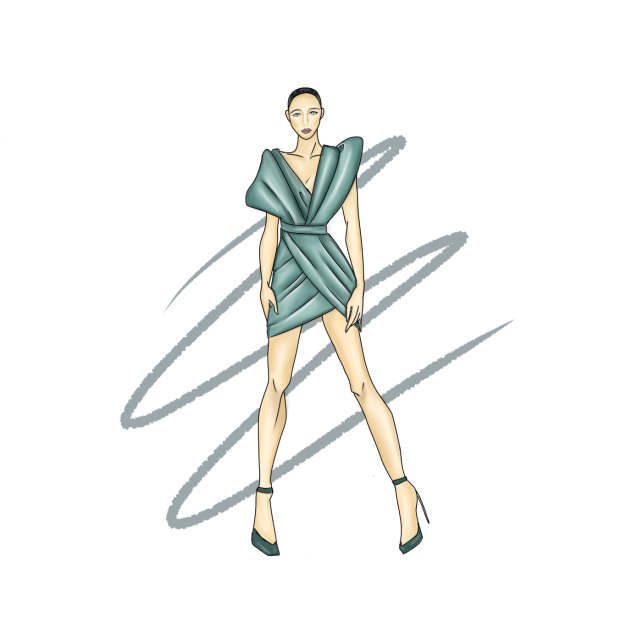 Fashion Illustration with IbisPaint App