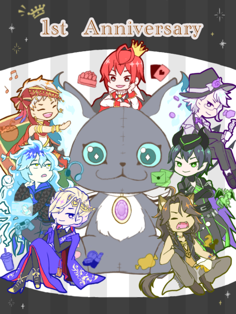 ツイステ1周年！