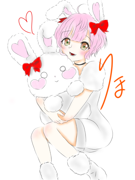 オリマイキャラ《しろうさちゃん》