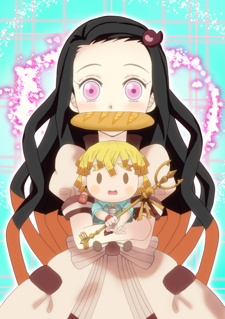 竈門禰󠄀豆子×八代寧々