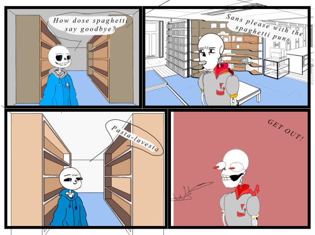 Spaghetti puns #undertale