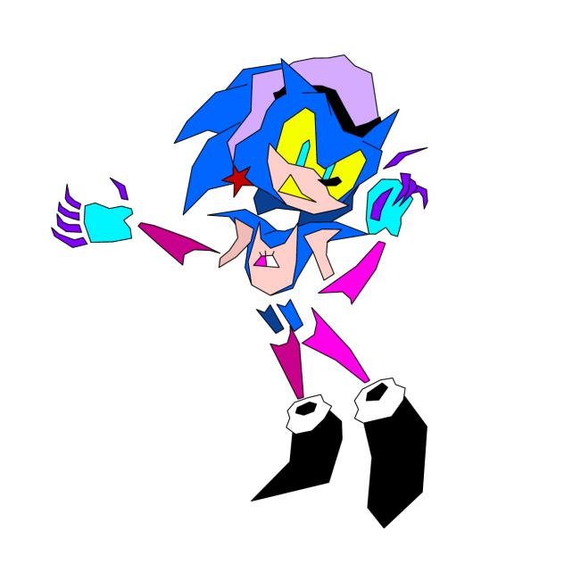 silly guy w outlines