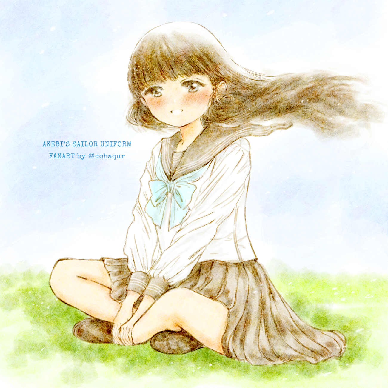 CooL セーラー服 イラスト 版画 image997029477.png
