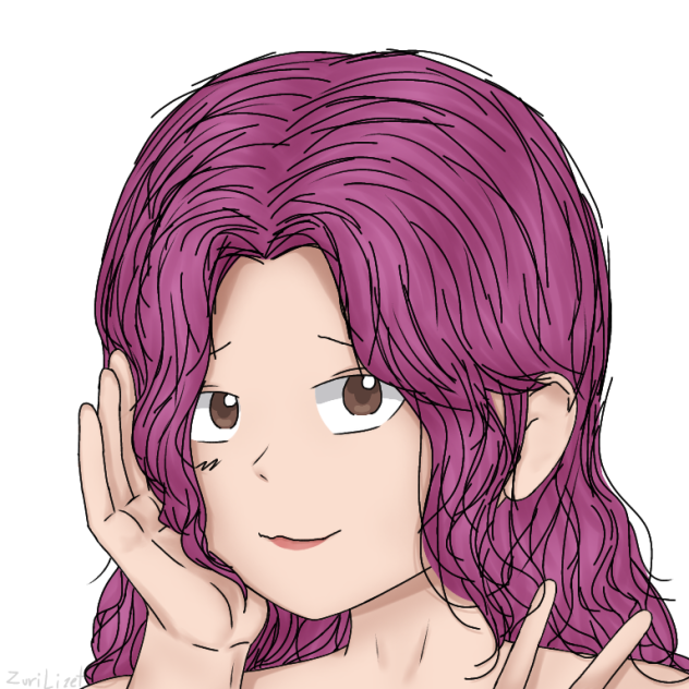 pink hair 💟