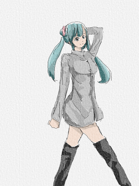歩く初音ミク