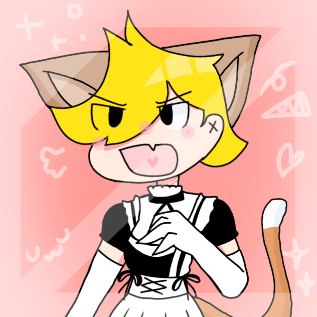 Wafine the maid cat boi