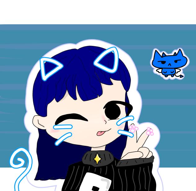 青にゃー