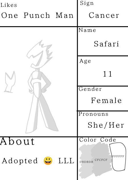 Safari's OC