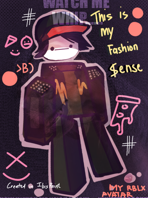 redrawing my roblox avatar