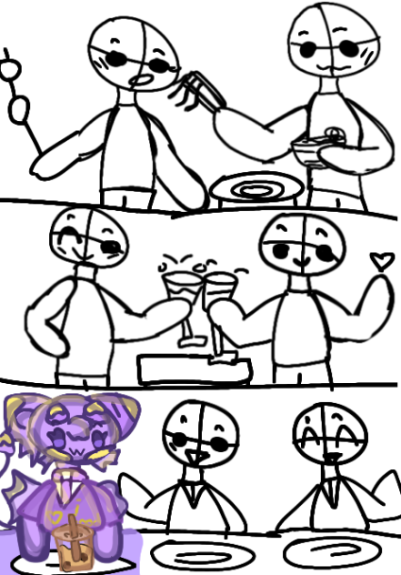 Food Collab  ✨✨✨ 🥣🥨🥪🌮🥟🌭🌯🍔🍕🍖🍘🍜🍟🍤🍥🍱🍩