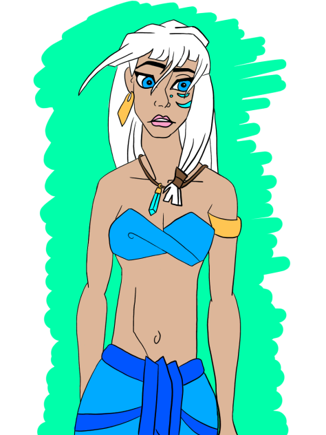 Digitizing Kida from Atlantis!!