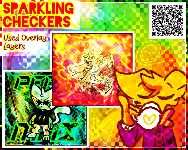🌟✨️Sparkling Checkers🔲🔳 brush!