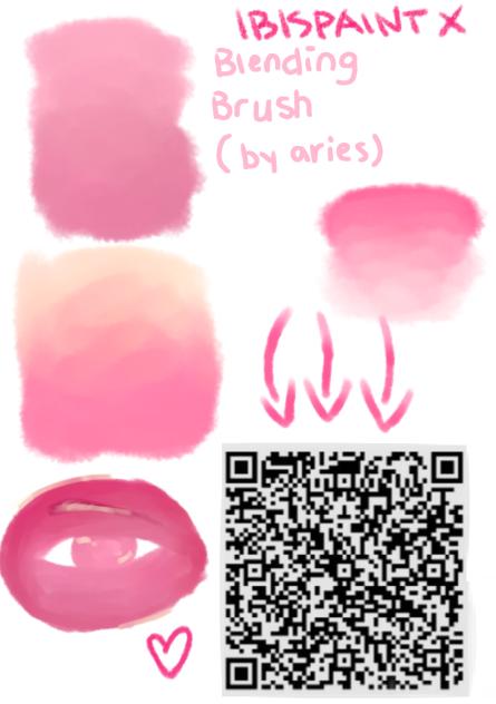 my drawing, not my brush,qr code.