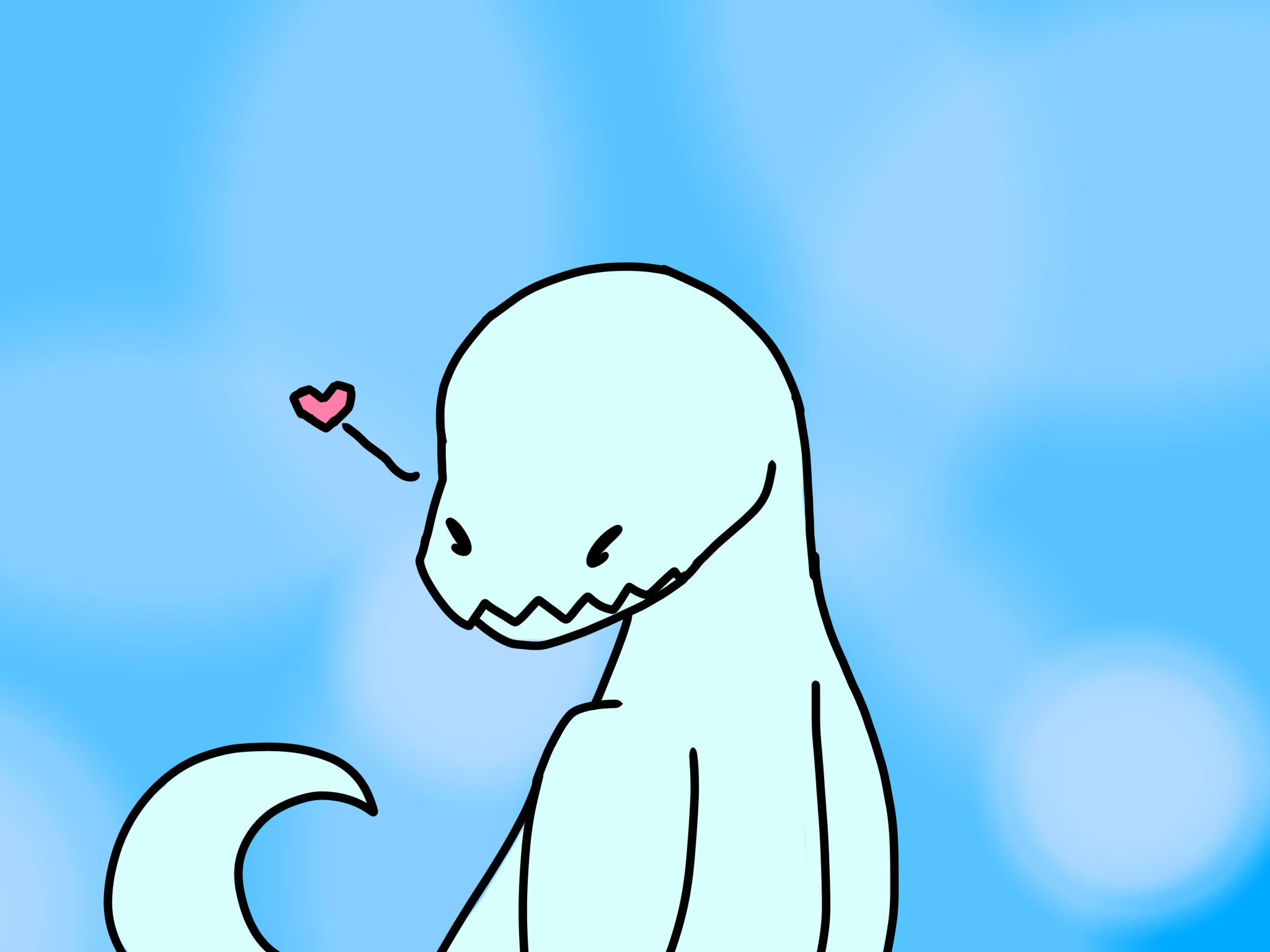 Snow Raptor (for a MAP) - ibisPaint