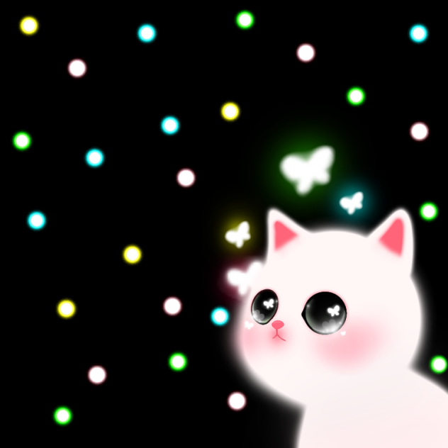 Cute cat - ibisPaint