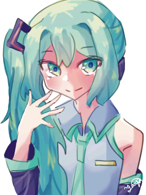 hatsune miku fanart