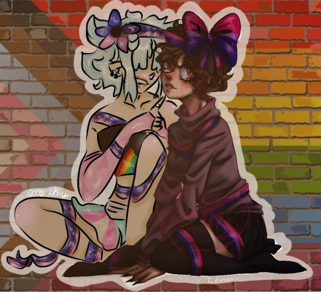 Pride collab with Lemon!!! - ibisPaint