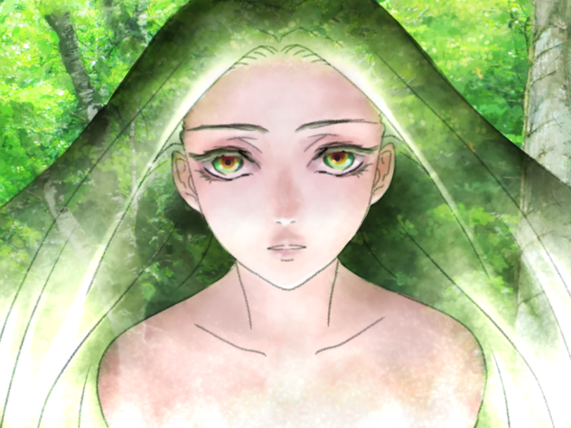 森の精霊 Ibispaint