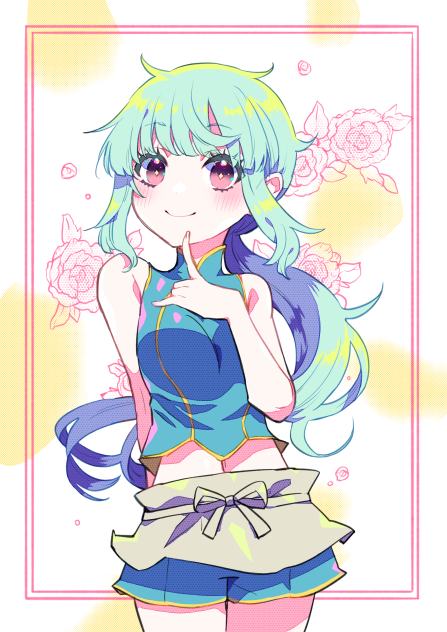 green girl
