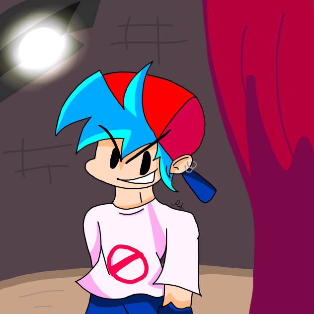 Friday Night Funkin. Boyfriend fanart