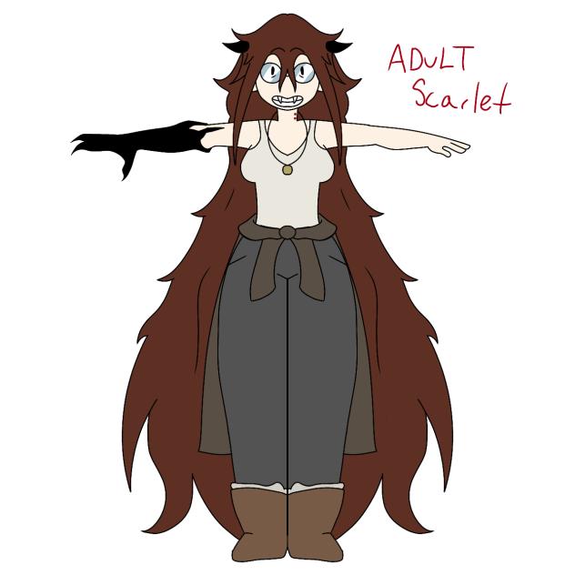 adult scarlet