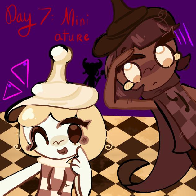 day 7, miniature!
