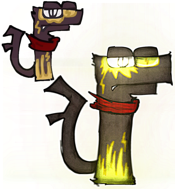 LighterFlash’s oc but half of full draw