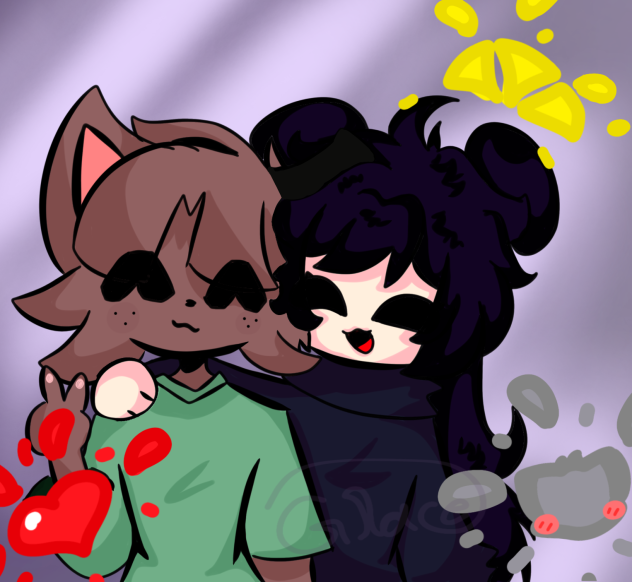Ahh... I love drawing me and derps ♡♡♡