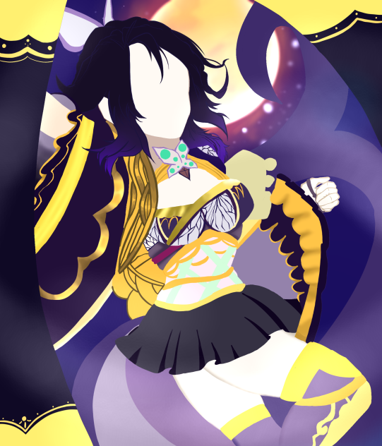 ShinOBu as a demon base colors