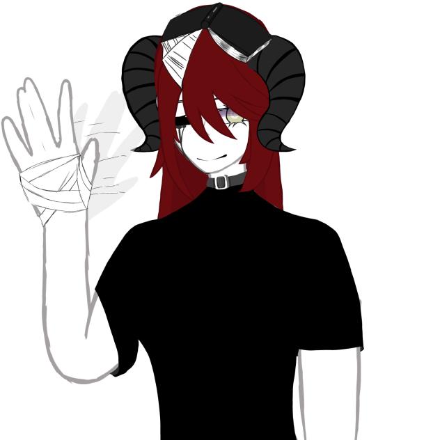 My friends Gacha character but I drew it