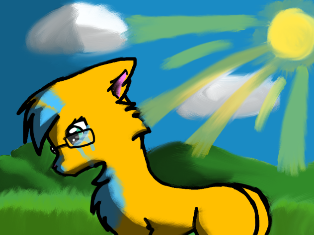 A little feeling to me