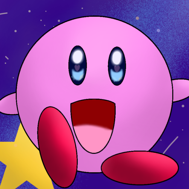 星のカービィ描いてみたw