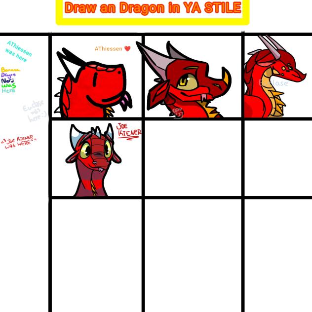 Draw a Dragon In Your Style!